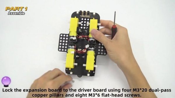 KEYESTUDIO 丨 How to Build an Epic Microbit 4WD Mecanum Robot Car?