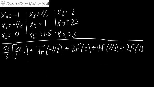 Simpsons Rule-- Numerical Analysis (example) смотреть онлайн