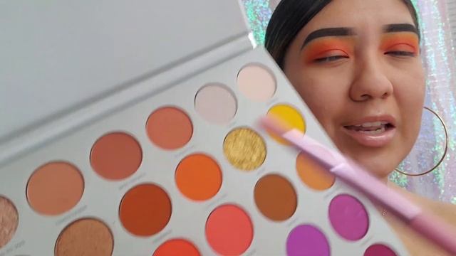 SUNSET EYE MAKEUP TUTORIAL || MORPHE × JAMES CHARLES PALETTE смотреть онлайн