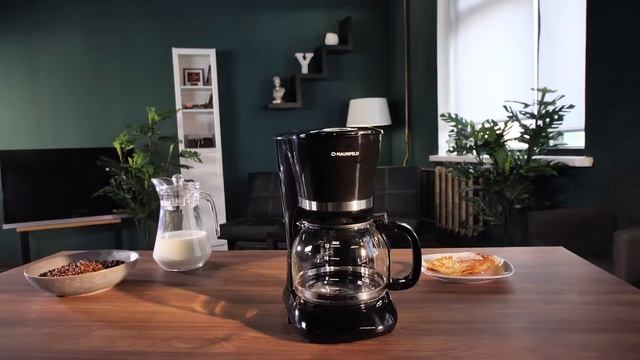 Кофеварка капельного типа MAUNFELD MF 732BK