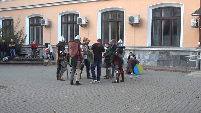 Рыцарский бой в Ивано-Франковске смотреть онлайн