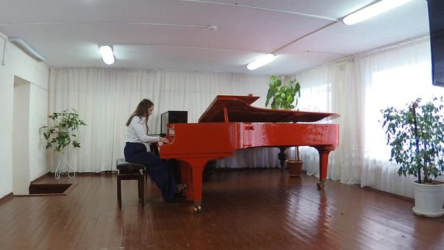 Полина Пономарева. С. Майкапар «Баркарола» смотреть онлайн
