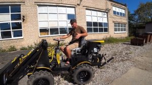 Минитрактор ТЕМП. Встречает Ростовская область! Видео-отзыв!