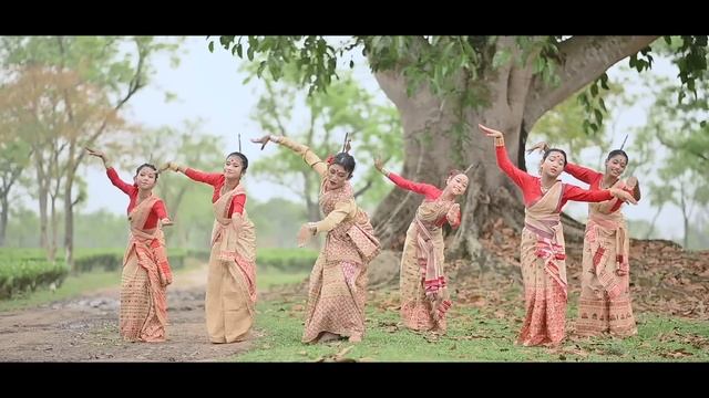 Roi Roi roti || Bihu dance Cover | Aaanchel choreography || Bohag bihu | смотреть онлайн