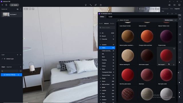 D5 Render realistic interior rendering tutorial | Bedroom 166 смотреть онлайн