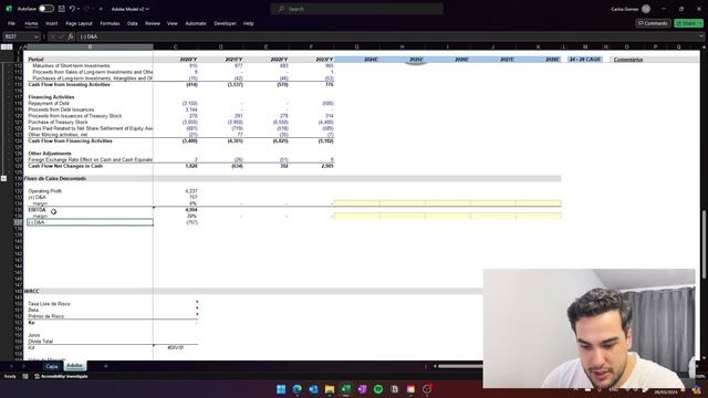 Análise de Ações na Prática | Fluxo de Caixa Descontado Adobe смотреть онлайн