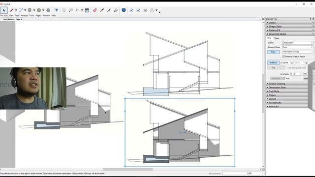 045 SketchUp Layout Raster, Vector, and Hybrid display preference types смотреть онлайн
