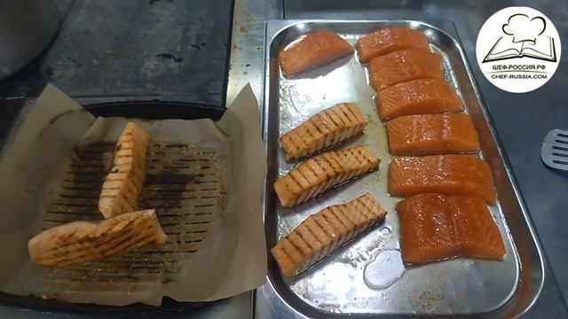 Семга, лосось на гриле секреты приготовления смотреть онлайн