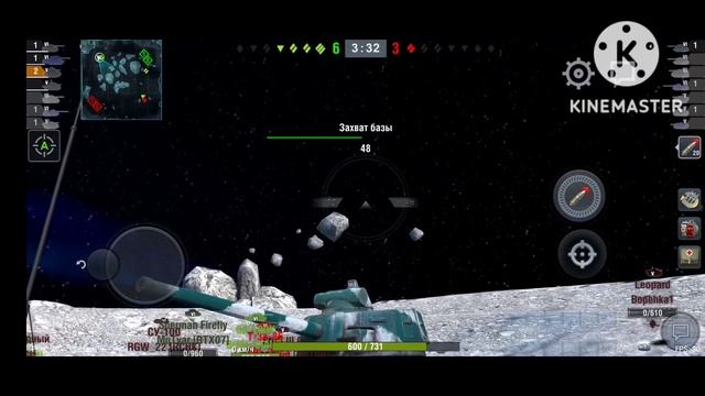 Играю в режиме гравитация Tanks Blitz смотреть онлайн