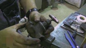 Ремонт старого советского чугунного крана своими руками.