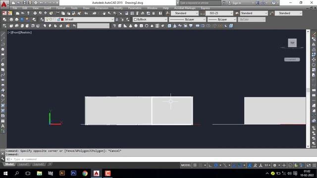MODERN HOUSE IN AUTOCAD 3D I PART-1I CREATING WALL IN AUTOCAD 3D I #cadskillz #3dhome #autocad3d смотреть онлайн