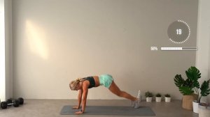 День #24. 30 минут суперинтерсивная HiiT тренировка от блогера #growingannanas