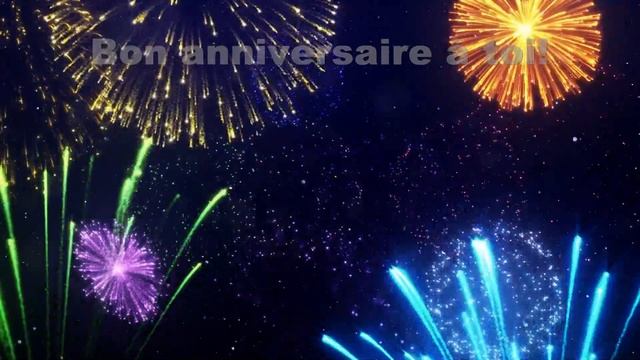Happy Birthday lyrics in French • Une chanson pour une fête d’anniversaire! смотреть онлайн