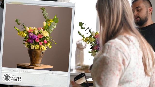 Разбор первых цветочных композиций студентов Казанской школы флористики Kazanflowerschool Выпуск 31 смотреть онлайн