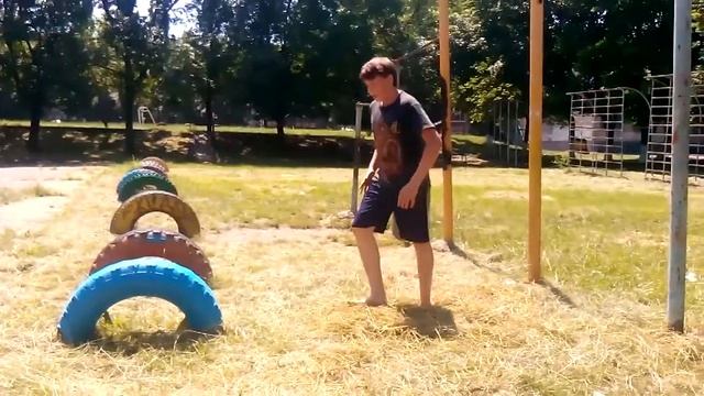 УРОК№5# заднее сальто смотреть онлайн