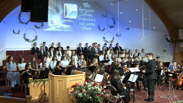 Алели облака в лучах рассвета/Вениамин Назарук. смотреть онлайн