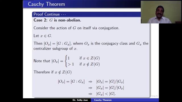 Group Theory Lecture 4: Cauchy Theorem
