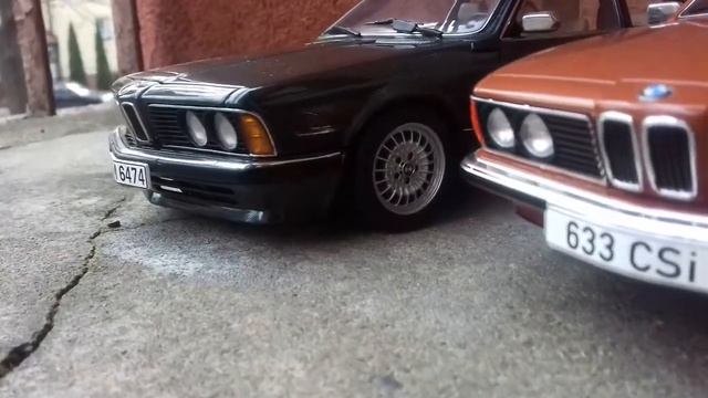 BMW E24 MCG vs Autoart in scale 1:18 смотреть онлайн