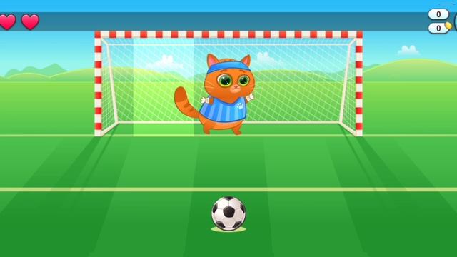 Суровый КОТИК БУБУ. Играем с Котенком BuBBu. Обзор игры для детей смотреть онлайн