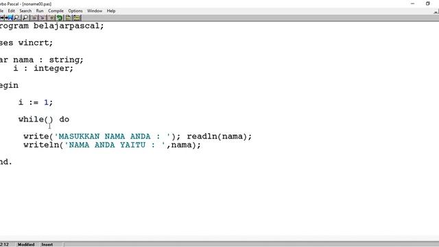 PASCAL - VARIABEL DAN PERULANGAN смотреть онлайн