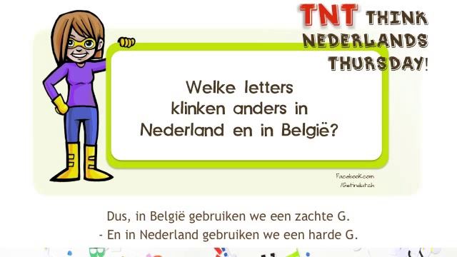 Learn Dutch Online With Learn Dutch Today | Q&A The Letters G And W (NL Vs. BE)