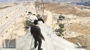 Развлекаемся с самолётом Hydra в GTA V.