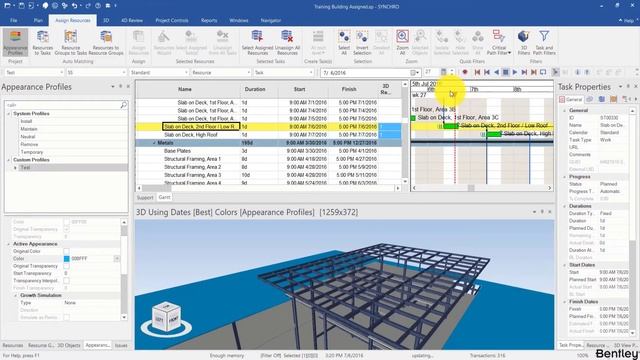 SYNCHRO 4D: Resource Appearance Profiles смотреть онлайн