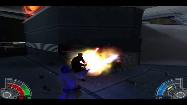 Star Wars Galactic Legacy Obi Wan vs Dooku смотреть онлайн