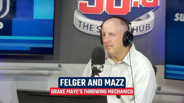 Drake Maye's New Shoulder Hitch Before Throwing The Football смотреть онлайн