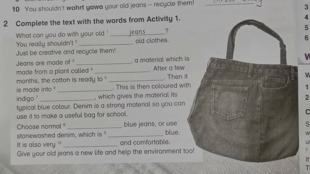 Year 6 Academy Stars Workbook Answer Page 62🍎Unit 6 How is it made? 🚀Lesson 1 Vocabulary смотреть онлайн