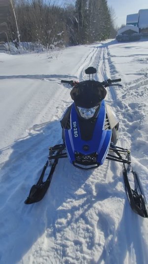 Снегоход Sharmax SN-280 для новичка или нет ?