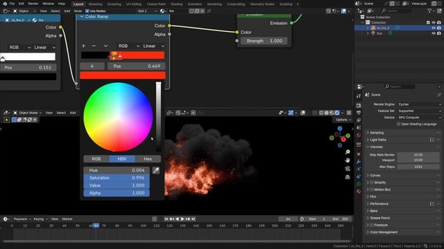 Make Embergen Fire Look in Blender | Tutorial (+Free VDB) смотреть онлайн