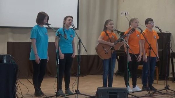 Ансамбль "Парусник". Младшая группа. Фестиваль "Журавлиная Родина 2019" Конкурсный концерт.