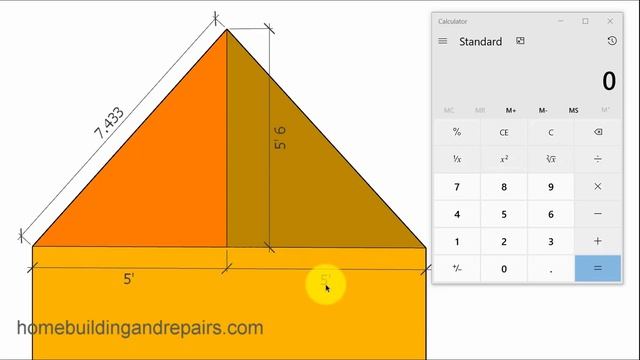 Excellent Method For Figuring Longest Length of Right Triangles - Pythagorean Theorem смотреть онлайн