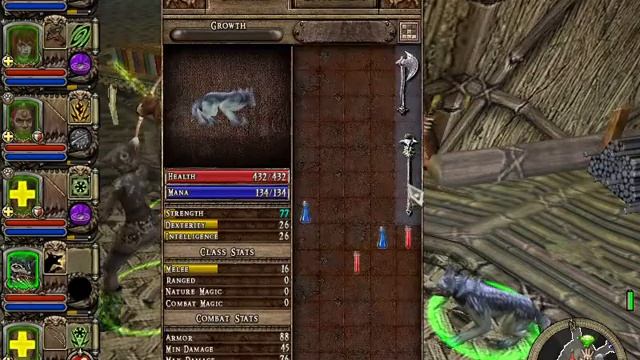 Dungeon Siege II direwolf growth смотреть онлайн