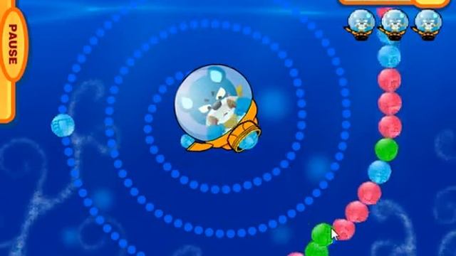 Развивающее видео для детей на внимание. Стрелялка цветными шариками смотреть онлайн