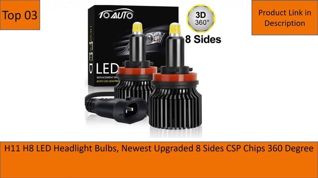 TOP 5 Best H11 LED Bulb For Projector Headlight смотреть онлайн