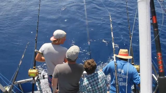 Catching Tuna. Tenerife Island. Spain. смотреть онлайн