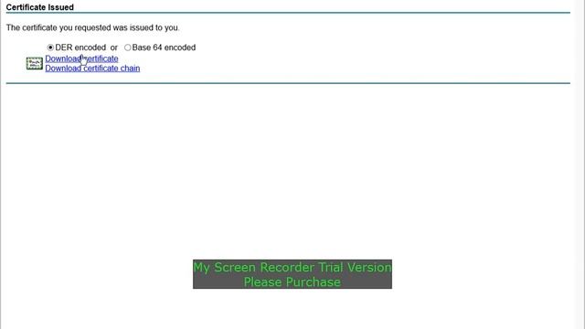Config Enrollment web Service Certificate смотреть онлайн