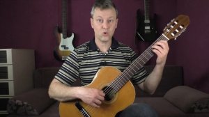 Уроки игры на классической гитаре Игра в первой позиции Длительности нот