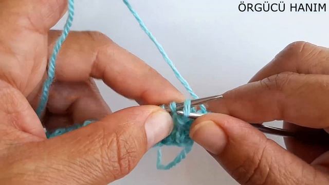 Kaz ayağı örgü modeli / Two needle knitting pattern смотреть онлайн