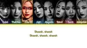 [KARAOKE]BABYMONSTER "SHEESH" (8 Members) Lyrics|You As A Member