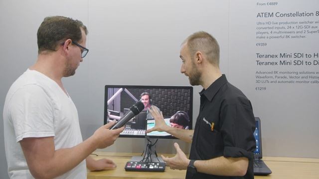 Blackmagic ATEM Mini : mélangeur live 4 entrées HDMI à 289 € !! смотреть онлайн