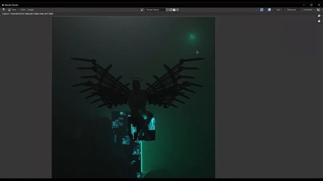 Атмосферный рендер в BLENDER смотреть онлайн