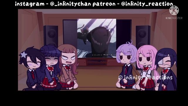 komi can't communicate charecters react to komi and tadano || infinity reactions смотреть онлайн