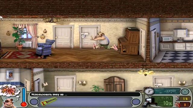 Neighbours Back From Hell ▶Как достать соседа. У телеэкрана. Прохождение на 100% смотреть онлайн