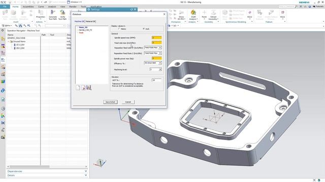 IMachining For NX Intro Video 1   Setup