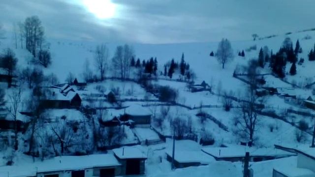 Миньяр жизнь,как в деревне, красиво снято 23.01.16 смотреть онлайн