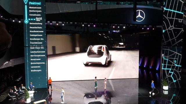 Mercedes-Benz introduced its Smart Vision EQ смотреть онлайн