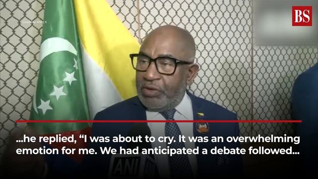 "I was about to cry…," - African Union Chairperson Assoumani on G20 inclusion смотреть онлайн